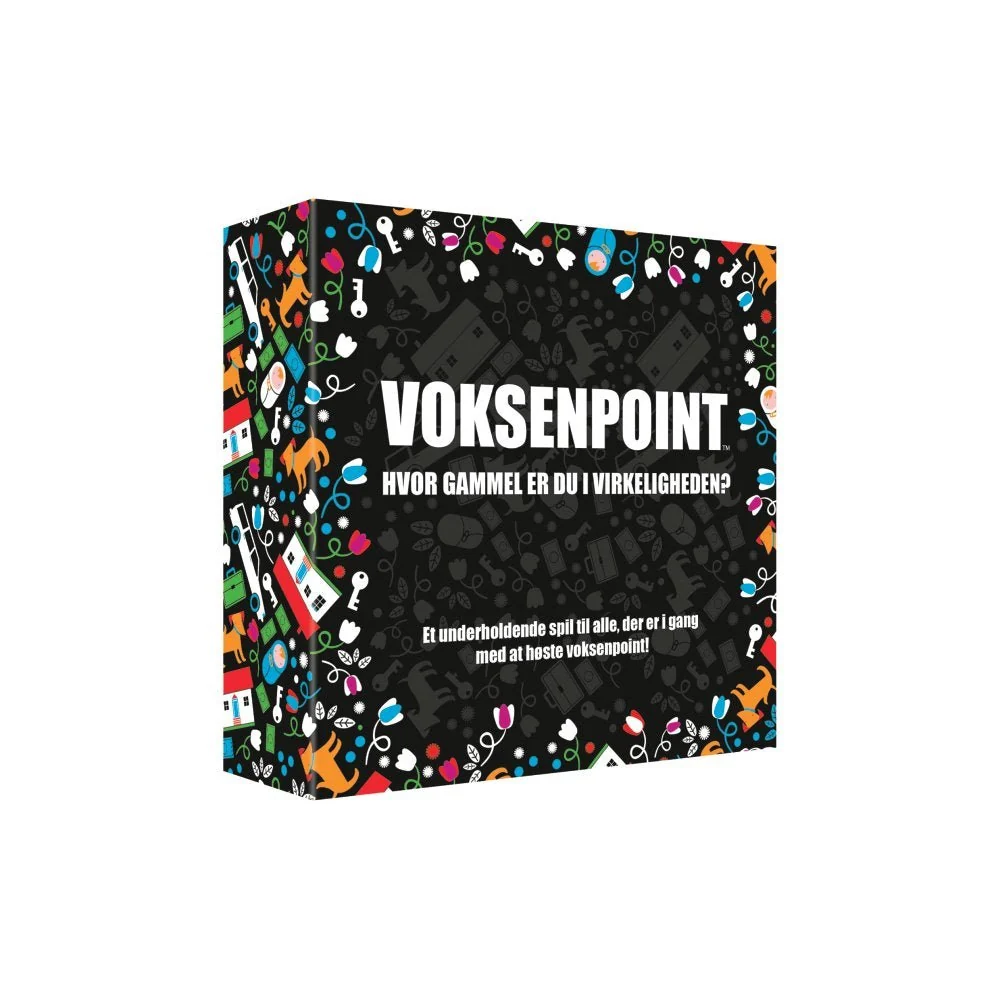 Voksenpoint selskabsspillet - Fra 14 år - Kylskåpspoesi.