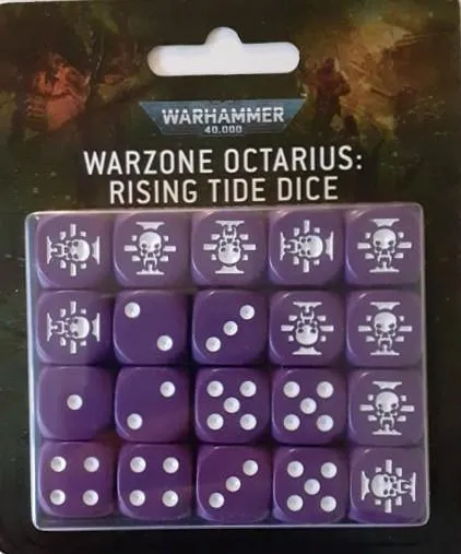 War Zone Octarius: Rising Tide Dice