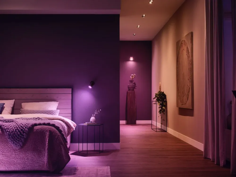 Philips Hue white color ambiance startsæt GU10, 3 lyskilder, 1 bridge, bluetooth-enabled